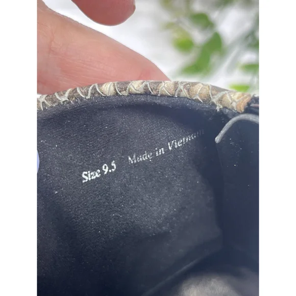 Dolce Vita Womens Snakeskin Print Leather Ankle Boots Size 9.5 Issa NEW - Picture 13 of 15